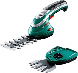 Bosch DIY Akku Gras- und Strauchscheren Set Isio